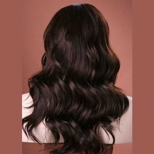 Pruik mix met echt haar model Waverly kleur 4