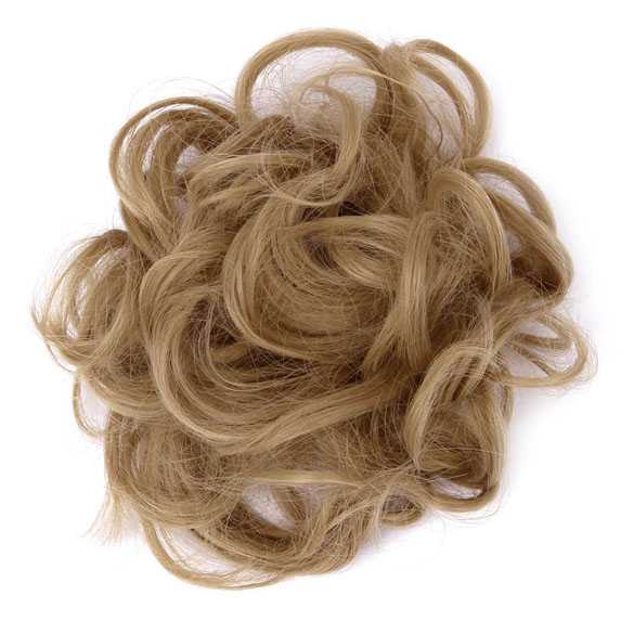 Haar scrunchie met elastiek kleur 18
