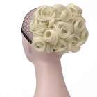 AANBIEDING : Chignon elastisch haarstukje / vlinderkam kleur 613 lichtblond
