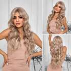 Pruik rosé zandblond lang golvend haar model Jodi