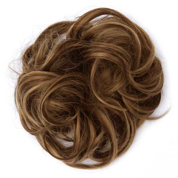 Haar scrunchie met elastiek kleur 6AH27