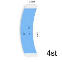 Probeer setje : Lace haarwerk plakstrips C curve 4 stuks