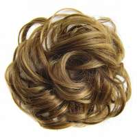 Haar scrunchie met elastiek kleur 9H19