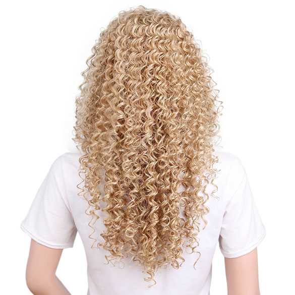 Blonde pruik lang haar met kleine zonder - Mooie pruiken bij PruikenPlaza