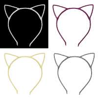 PARTIJVERKOOP : 98 stuks kattenoortjes haarband glinster