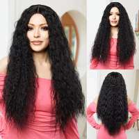 Luxe swiss lace front pruik lang haar met spiraalkrullen Nadira (met video)