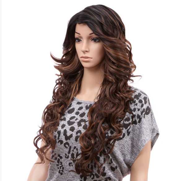 SALE : Freetress pruik lang haar zonder pony model Sabella SOP43027