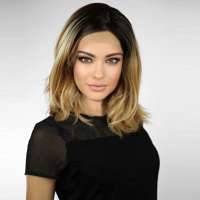 Lace pruik nonchalant bob model Hattie kleur SOM7017
