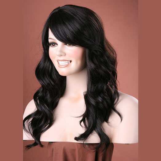 Pruik mix met echt haar model Waverly kleur 2