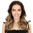 Ombre lace pruik met lang haar zonder pony model Vanessa