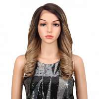 Ombre lace pruik met lang haar zonder pony model Leva