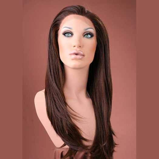 Lace pruik zonder pony model Diamond kleur P4/27/30