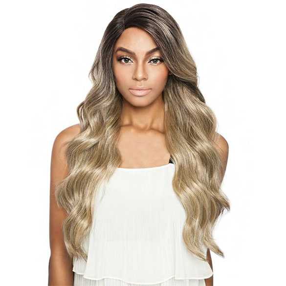 Lace front pruik lang golvend haar model RCV202 VI