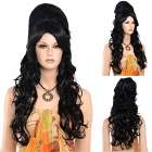 Luxe Amy Winehouse Beehive pruik lang opgestoken haar