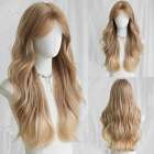 Pruik lang ginger roomblond haar met slagen model 482 Pruik lang ginger roomblond haar met slagen model 482