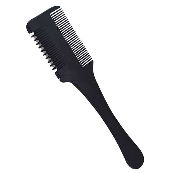Effileermes / scheermesje met kam om haar te snijden
