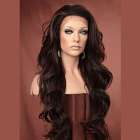 Lace pruik lang haar zonder pony model Kim kleur FS4-27 Lace pruik lang haar zonder pony model Kim kleur FS4-27