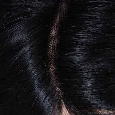 Lace pruik schouderlang haar zonder pony model Hazel kleur 1b