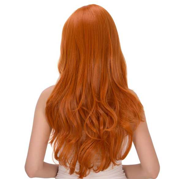 Pruik oranje haar Clearance