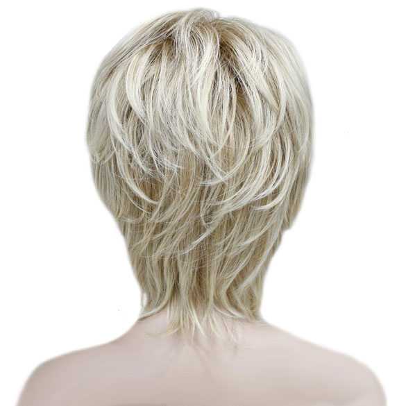 Damespruik kort haar in laagjes kleur 15BT613