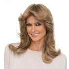 Farrah Fawcett seventies disco pruik zandblondmix