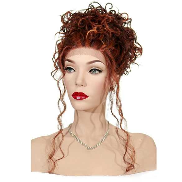 Lace front pruik met krullen model Shania kleur F33-32-240