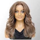 Lace front pruik lang haar met grove slag model Imra