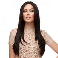 Lace pruik lang steil haar zonder pony Dahlia kleur FS1B-30