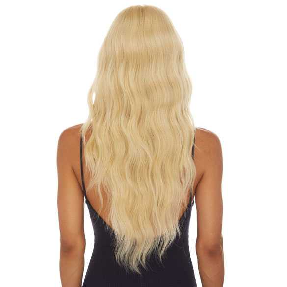 Pruik Aubrey lichtblond haar monofilament top swiss lace front