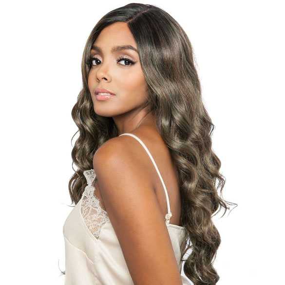 Brown Sugar lace pruik mix met echt haar BSD2602 Rome Ari