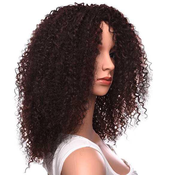 Supermooie afro pruik lang haar veel volume model Sarita