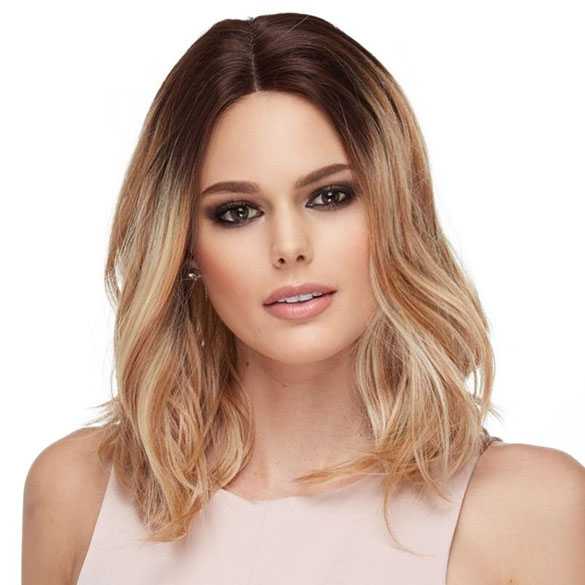 Lace pruik nonchalant bob model Hattie kleur SOM7008