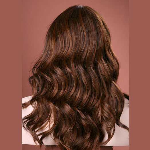 Pruik mix met echt haar model Waverly kleur MF4-30