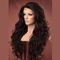 Lace pruik lang haar met krullen model Holiday kleur FS4/30