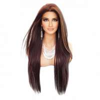 Lace pruik lang steil haar zonder pony model Hawaii FS4/27