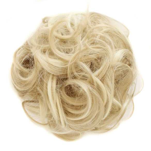 Haar scrunchie met elastiek kleur 14H613