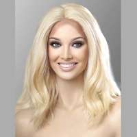 Lace pruik nonchalant bob model Hattie kleur 613