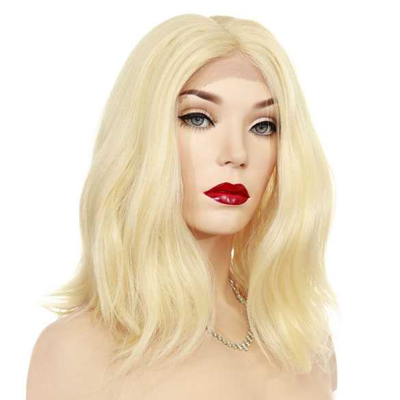 Lace pruik nonchalant bob model Hattie kleur 613