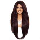 Lace pruik zeer lang steil haar zonder pony Prudence kleur 4