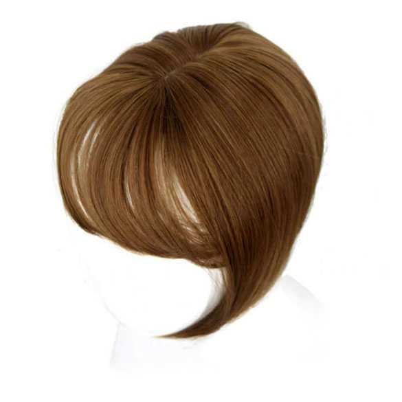 Clip in haartopper steil haar met pony kleur 27