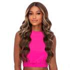 Swiss lace front pruik lang haar met slagen model Samone