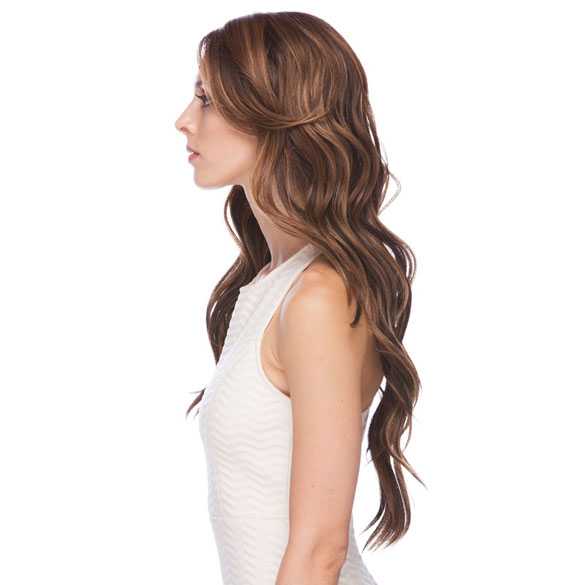 Lace pruik lang haar zonder pony model Laurel SOM7002