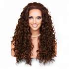 Lace front pruik met krullen model Shania kleur P4-27-30