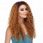 Lace pruik lang met krullen Delaney kleur TT4.3147