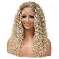 Swiss lace front pruik lang haar met spiraalkrullen 66053 3