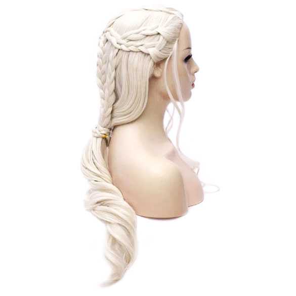 Game of Thrones pruik witblond Princess Daenerys Targaryen