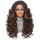 Luxe lace front pruik lang krullend haar Calla P4-30-27