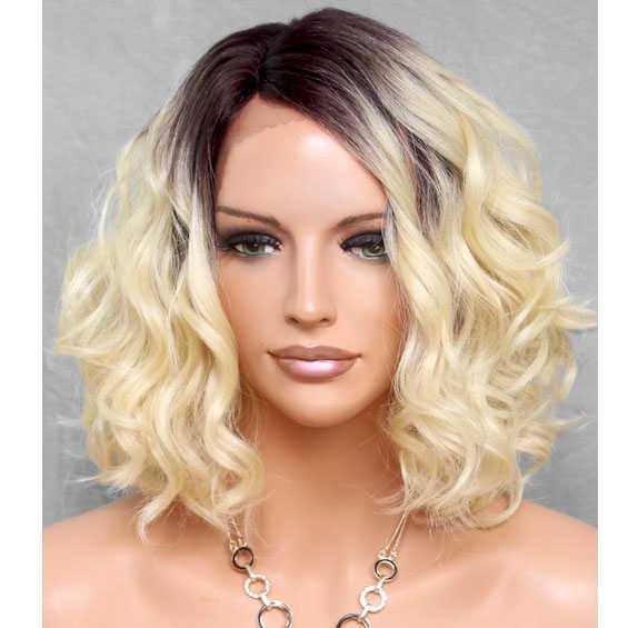 Lace pruik schouderlang haar zonder pony model Kera kleur TT4-613