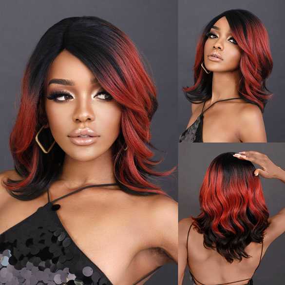 Luxe swiss lace front bob model pruik model Ravenna