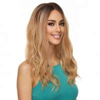Lace pruik halflang golvend haar zonder pony Shiloh